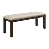 Jax 6PC Dining Set (72" Table + 4 Chairs + Bench) in Cherry - Tampa Furniture Outlet