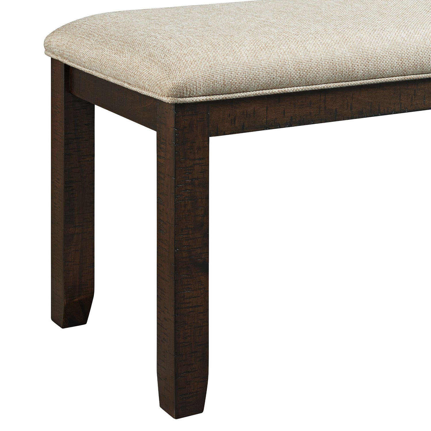Jax 6PC Dining Set (72" Table + 4 Chairs + Bench) in Cherry - Tampa Furniture Outlet