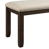 Jax 6PC Dining Set (72" Table + 4 Chairs + Bench) in Cherry - Tampa Furniture Outlet