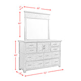 Jax Dresser & Mirror Set - Tampa Furniture Outlet