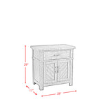 Jax Nightstand - Tampa Furniture Outlet