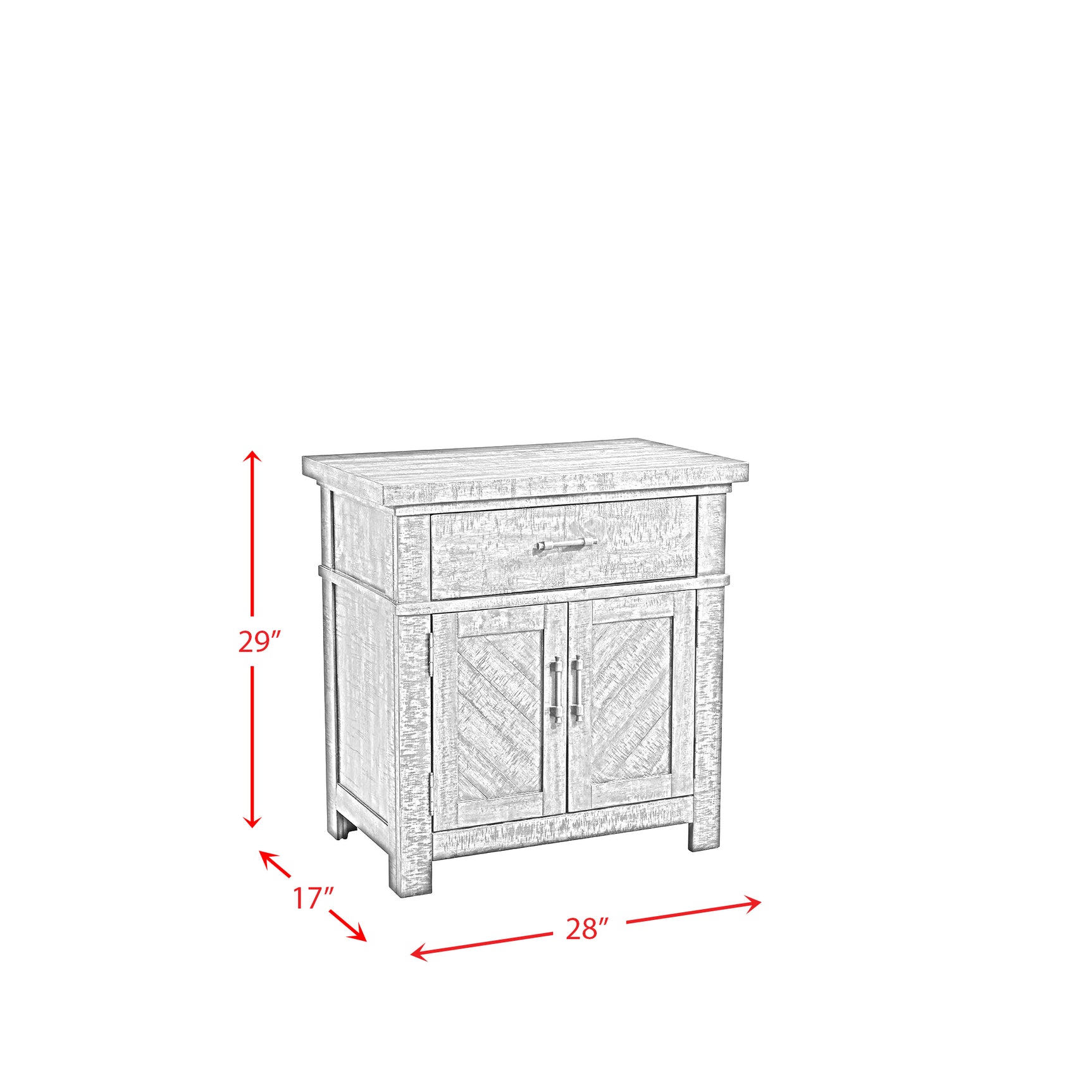 Jax Nightstand - Tampa Furniture Outlet