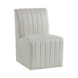 Jemma Upholstered Side Chair in Beige Linen (2 Per Carton)