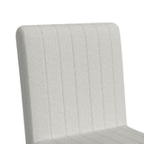 Jemma Swivel Bar Stool with Beige Linen in Dark Espresso (2 Per Carton) - Tampa Furniture Outlet