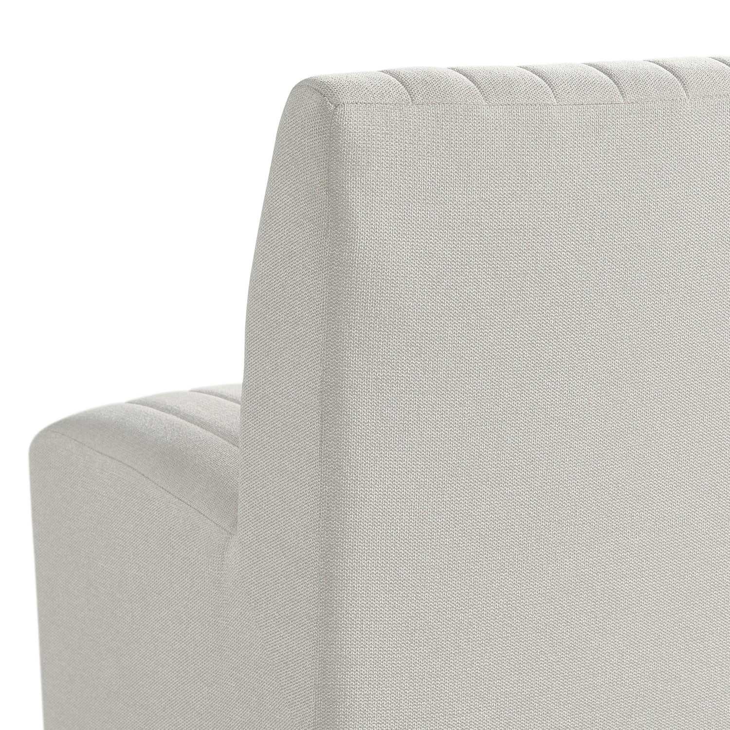 Jemma Upholstered Bench in Beige Linen - Tampa Furniture Outlet