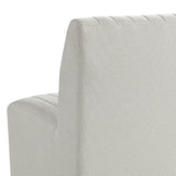 Jemma Upholstered Bench in Beige Linen - Tampa Furniture Outlet