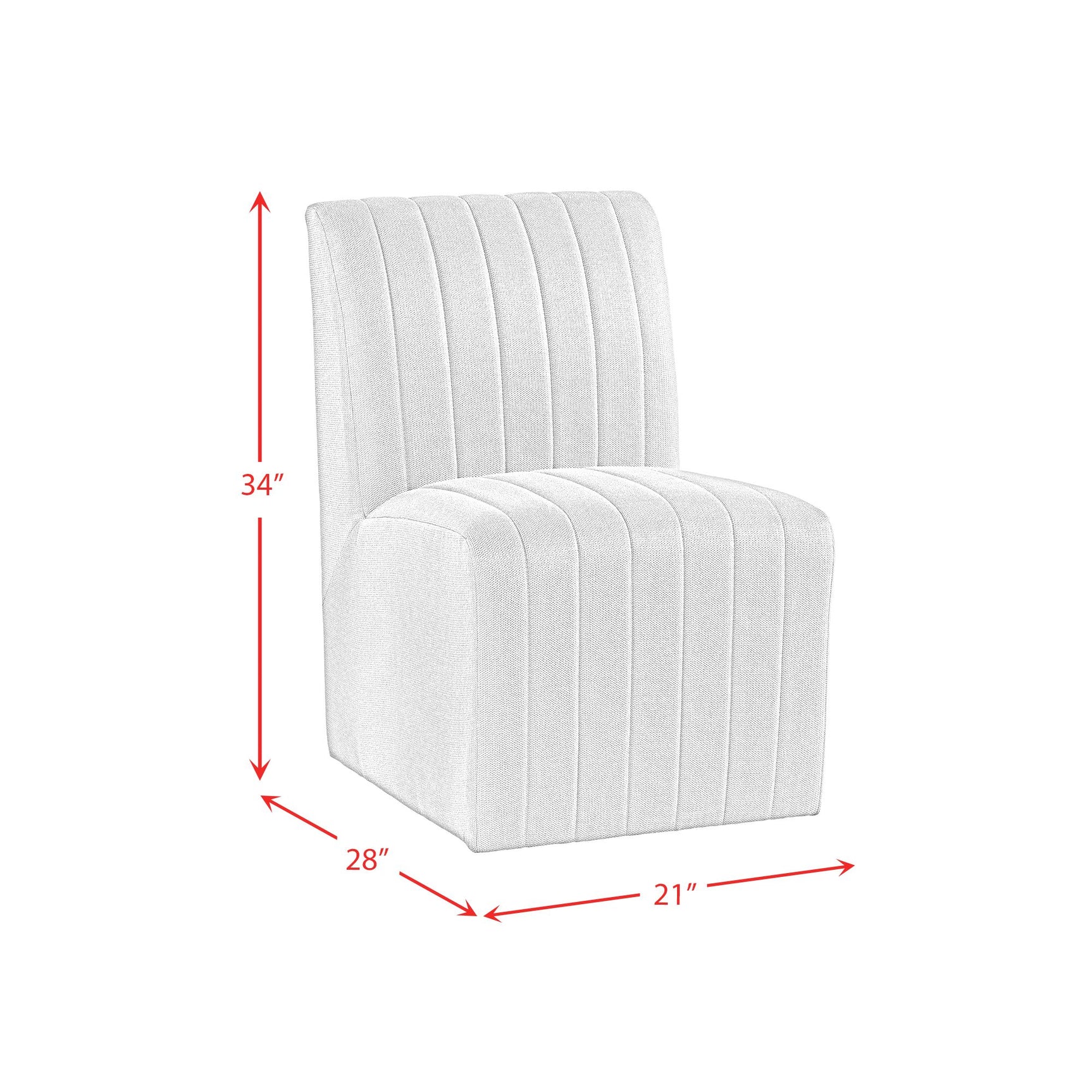 Jemma Upholstered Side Chair in Beige Linen (2 Per Carton) - Tampa Furniture Outlet