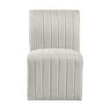 Jemma Upholstered Side Chair in Beige Linen (2 Per Carton) - Tampa Furniture Outlet