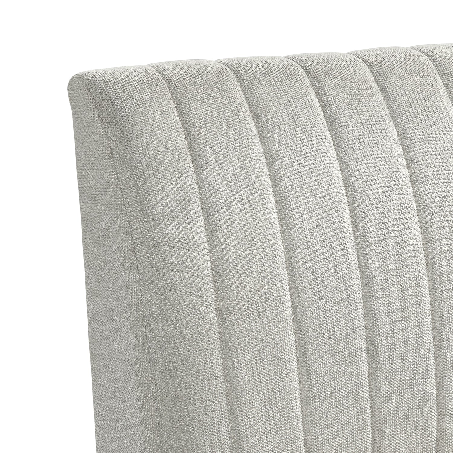 Jemma Upholstered Side Chair in Beige Linen (2 Per Carton) - Tampa Furniture Outlet