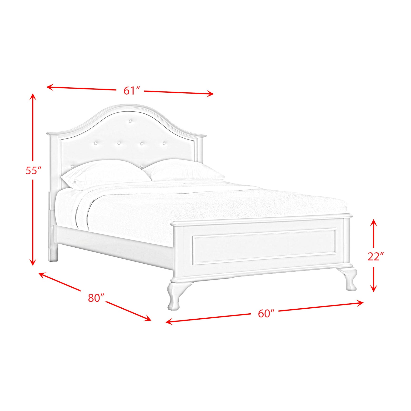 Jesse Full Panel Bed - Tampa Furniture Outlet