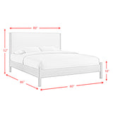 Jonas King Bed in Natural - Tampa Furniture Outlet