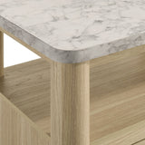 Jonas Nightstand with USB in Natural - Tampa Furniture Outlet