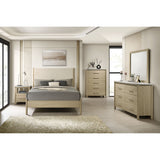 Jonas Dresser and Mirror Set in Natural – SKU B-19280-6-DRMR | Elements