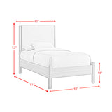 Jonas Twin Bed in Natural - Tampa Furniture Outlet