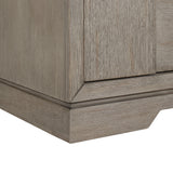 Kelis Queen Panel 4PC Bedroom Set with LED in Grey