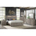 Kelis Queen Panel 4PC Bedroom Set with LED in Grey – SKU B-9770-3-QBL-4PC | Elements