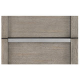 Kelis Queen Panel Bed with LED in Grey