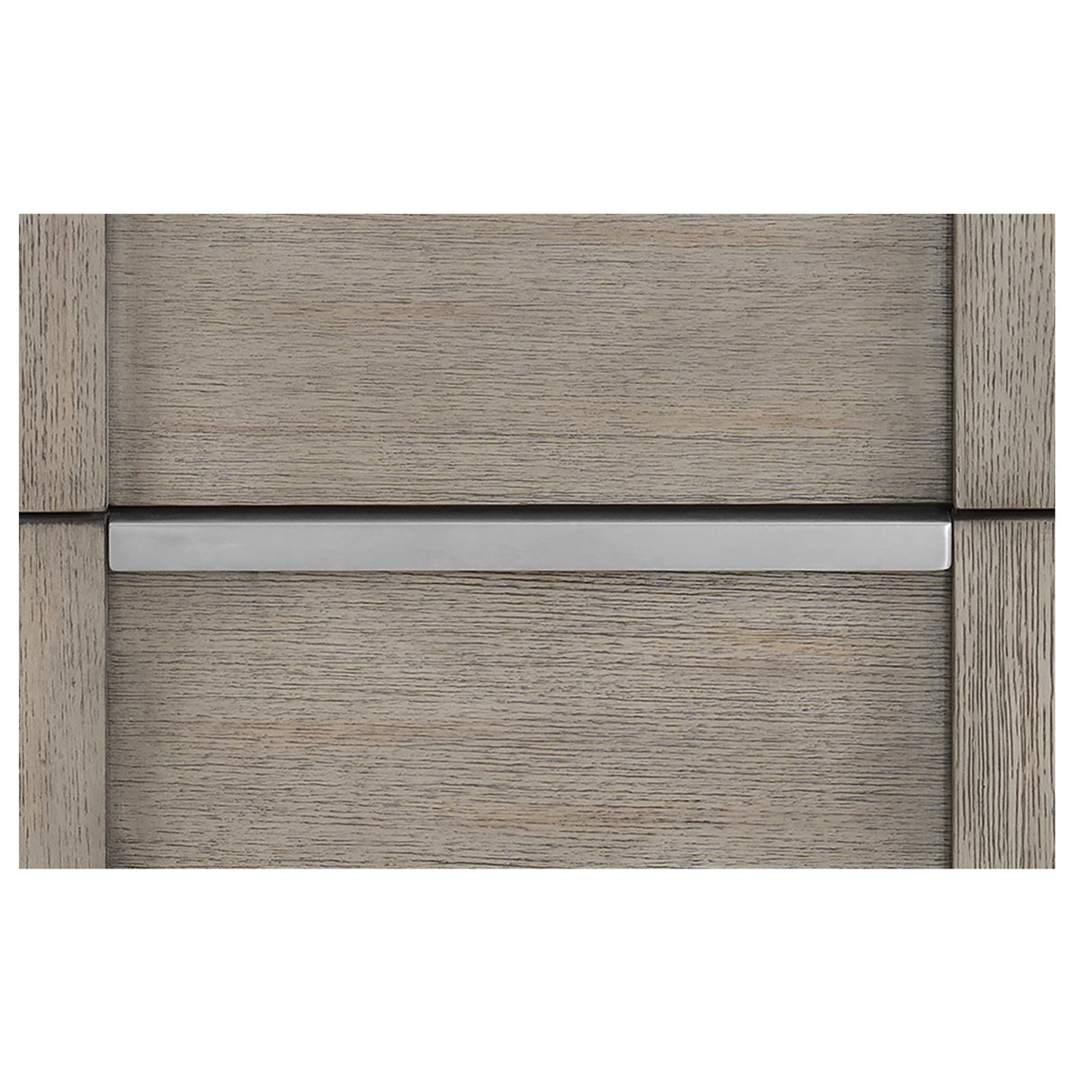 Kelis King Panel Bed with LED in Grey