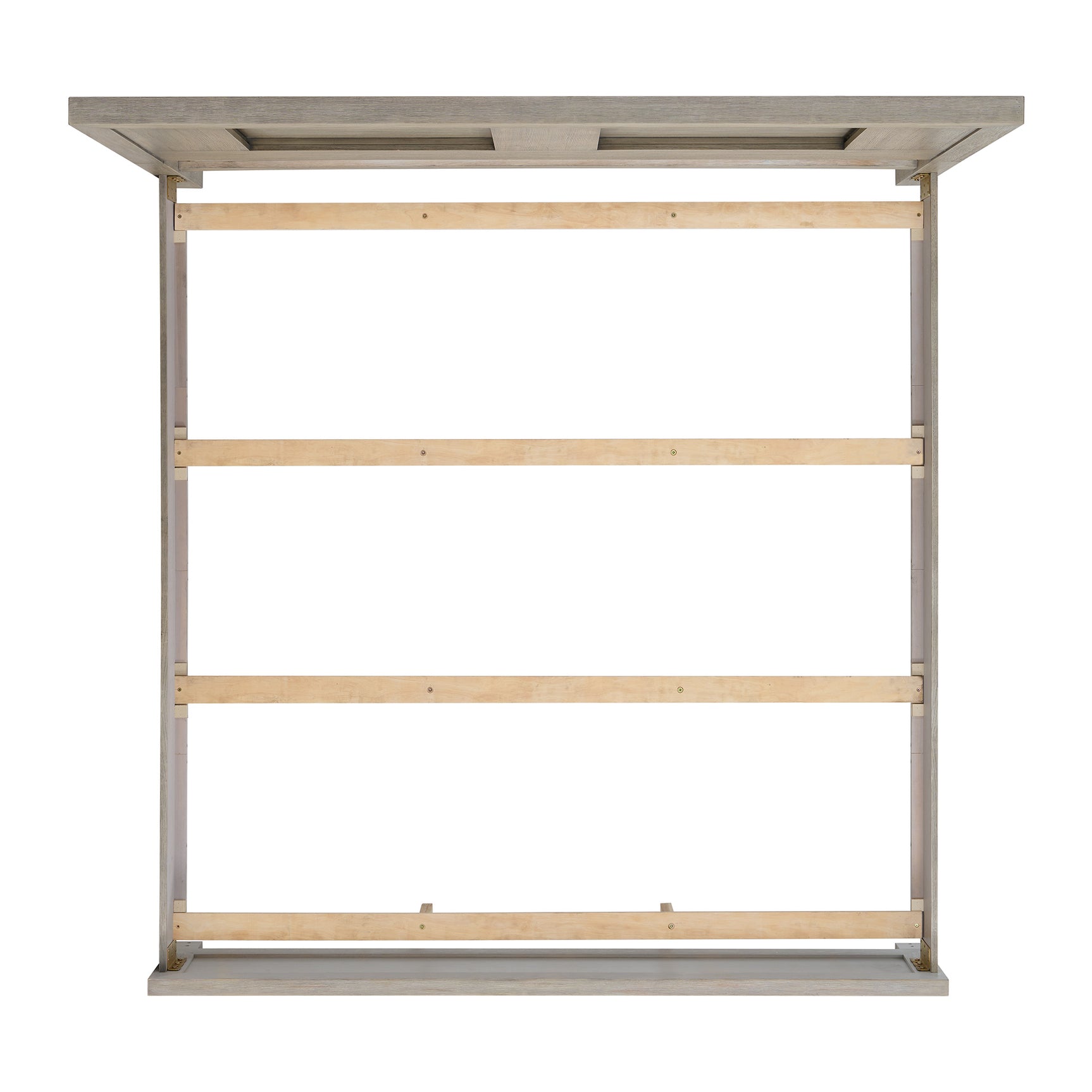 Kelis King Panel Bed with LED in Grey - Tampa Furniture Outlet