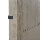 Kelis Queen Panel 4PC Bedroom Set with LED in Grey