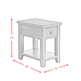 Kendyl Occasional Chairside Table w/Power
