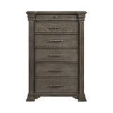 Kings Court 6-Drawer Chest in Grey