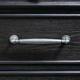 Kings Court Dresser & Mirror in Black