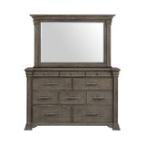 Kings Court Dresser & Mirror in Grey