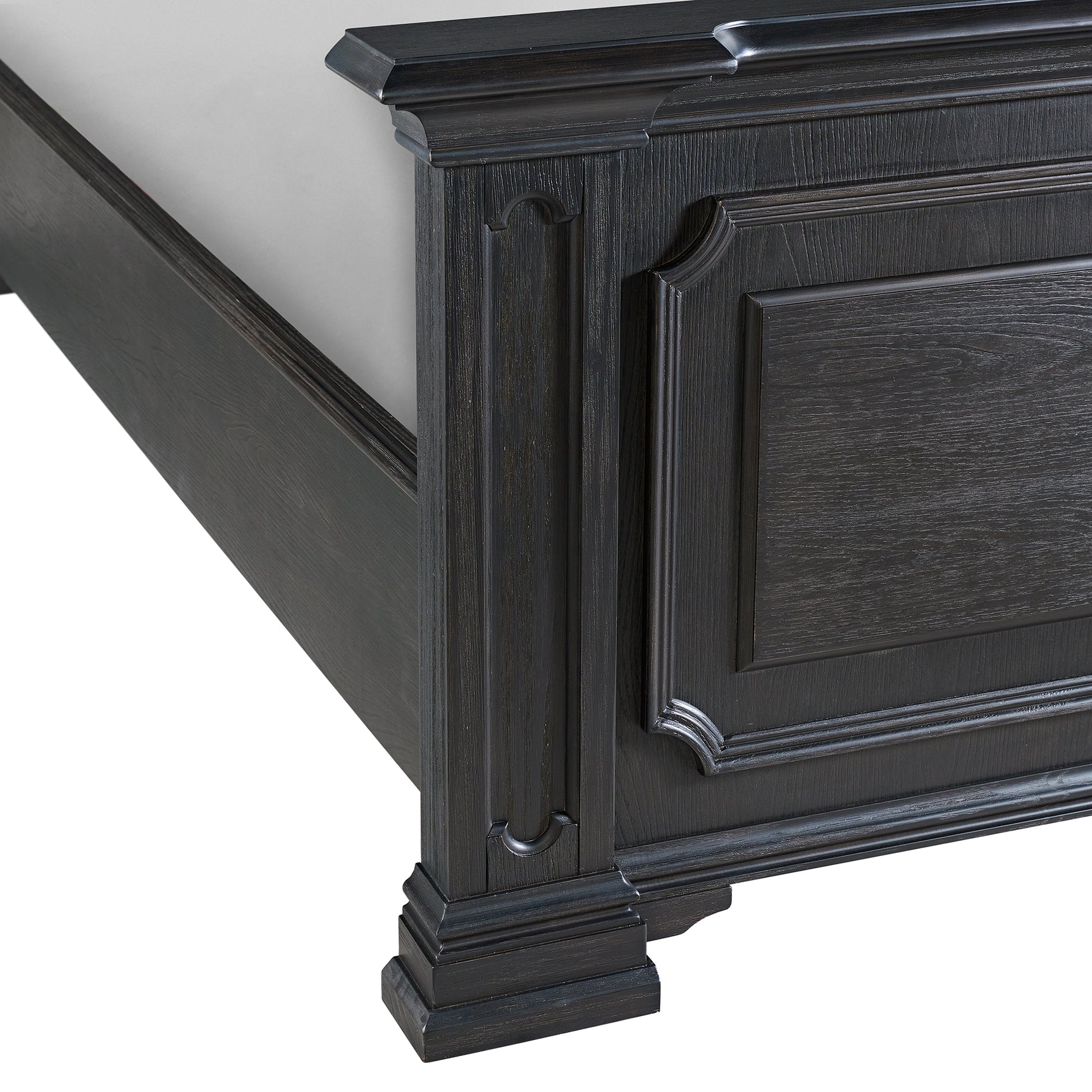 Kings Court Queen Bed in Black