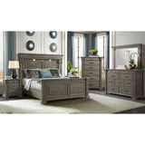 Kings Court 6-Drawer Chest in Grey – SKU B.10315.CH | Elements