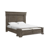 Kings Court King Storage Bed in Grey