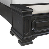 Kings Court King Storage Bed in Black