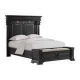 Kings Court Queen Storage Bed in Black - Tampa Furniture Outlet