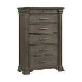 Kings Court 6-Drawer Chest in Grey - Tampa Furniture Outlet