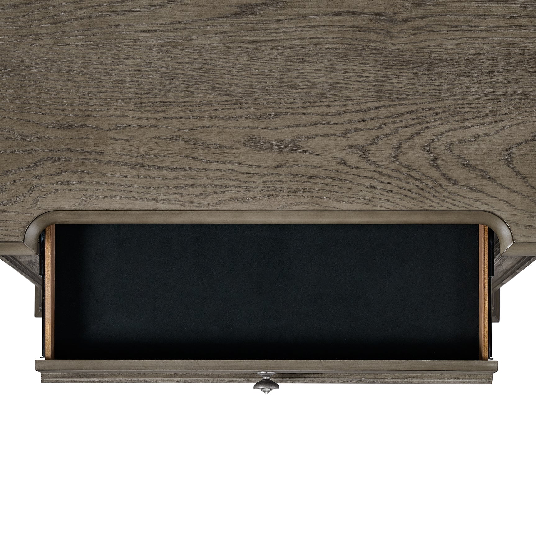 Kings Court 3-Drawer Nightstand (Sliding Top) in Grey - Tampa Furniture Outlet