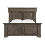 Kings Court King Bed in Grey - Tampa Furniture Outlet