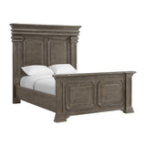 Kings Court Queen Bed in Grey - Tampa Furniture Outlet