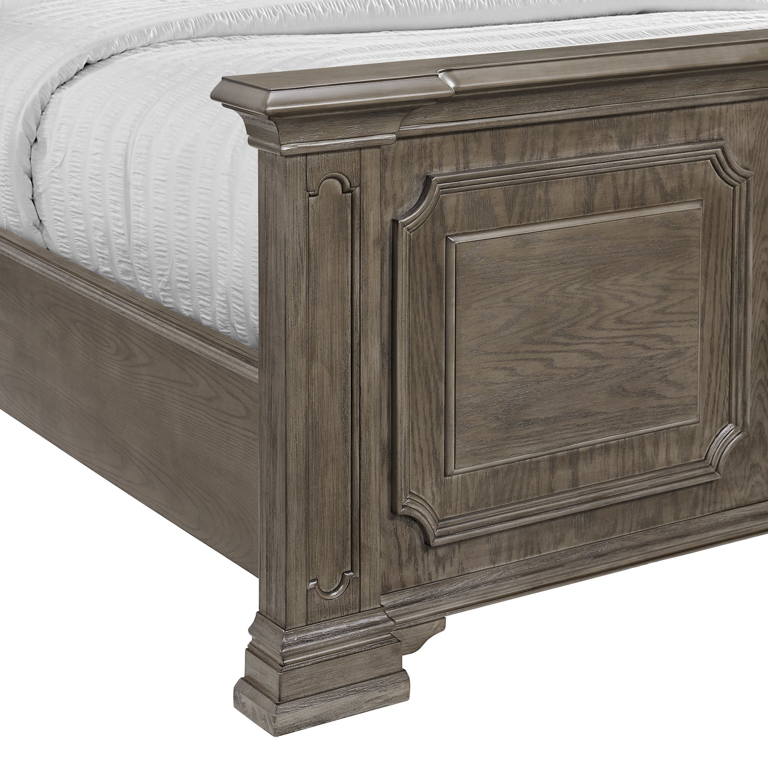 Kings Court Queen Bed in Grey - Tampa Furniture Outlet