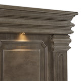 Kings Court King Storage Bed in Grey - Tampa Furniture Outlet