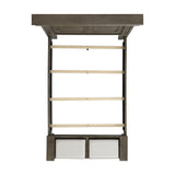 Kings Court Queen Storage Bed in Grey - Tampa Furniture Outlet