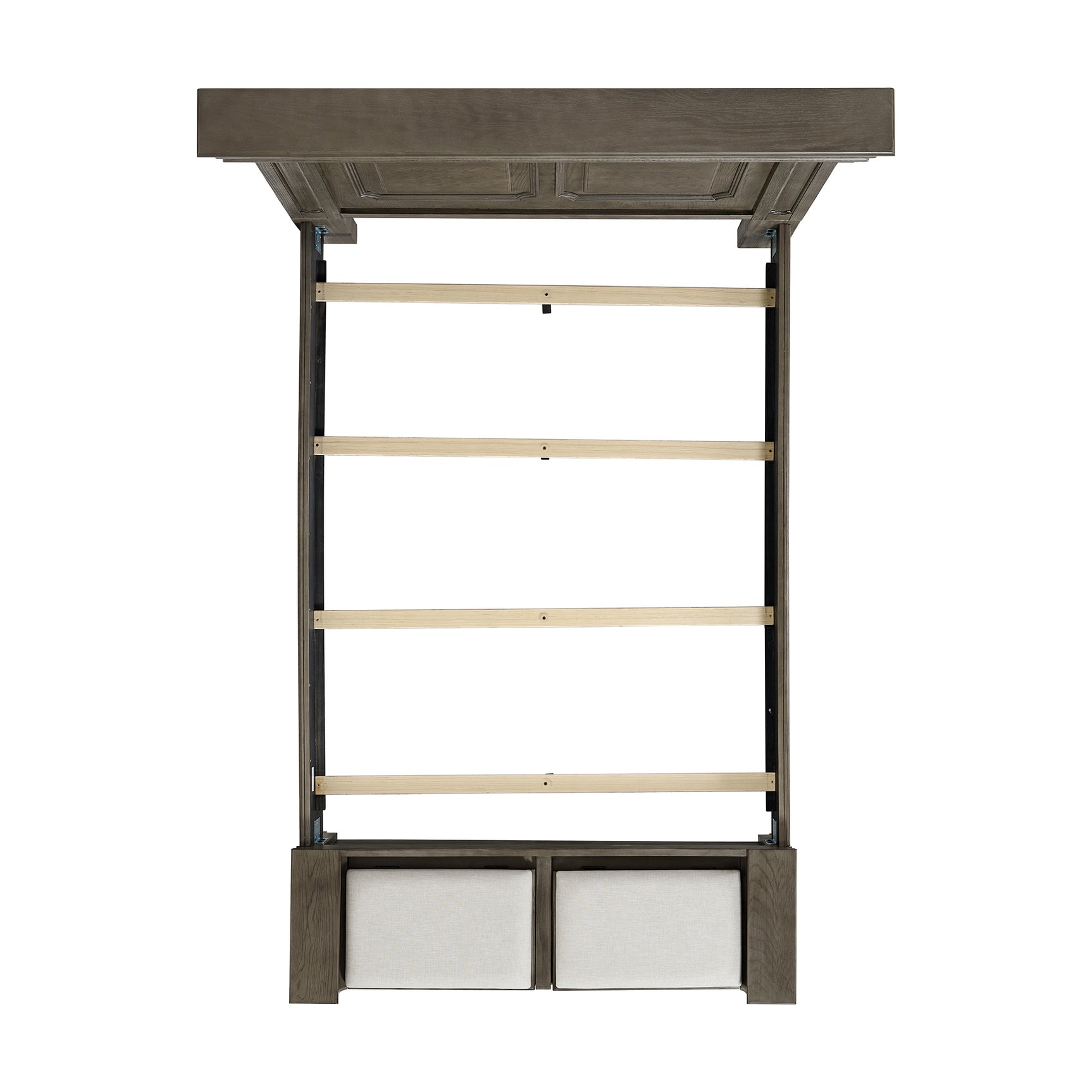Kings Court Queen Storage Bed in Grey - Tampa Furniture Outlet