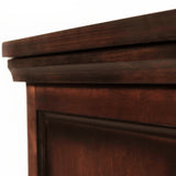 Kingston King Bed W/Storage Footboard and Non-Storage Rails - Tampa Furniture Outlet
