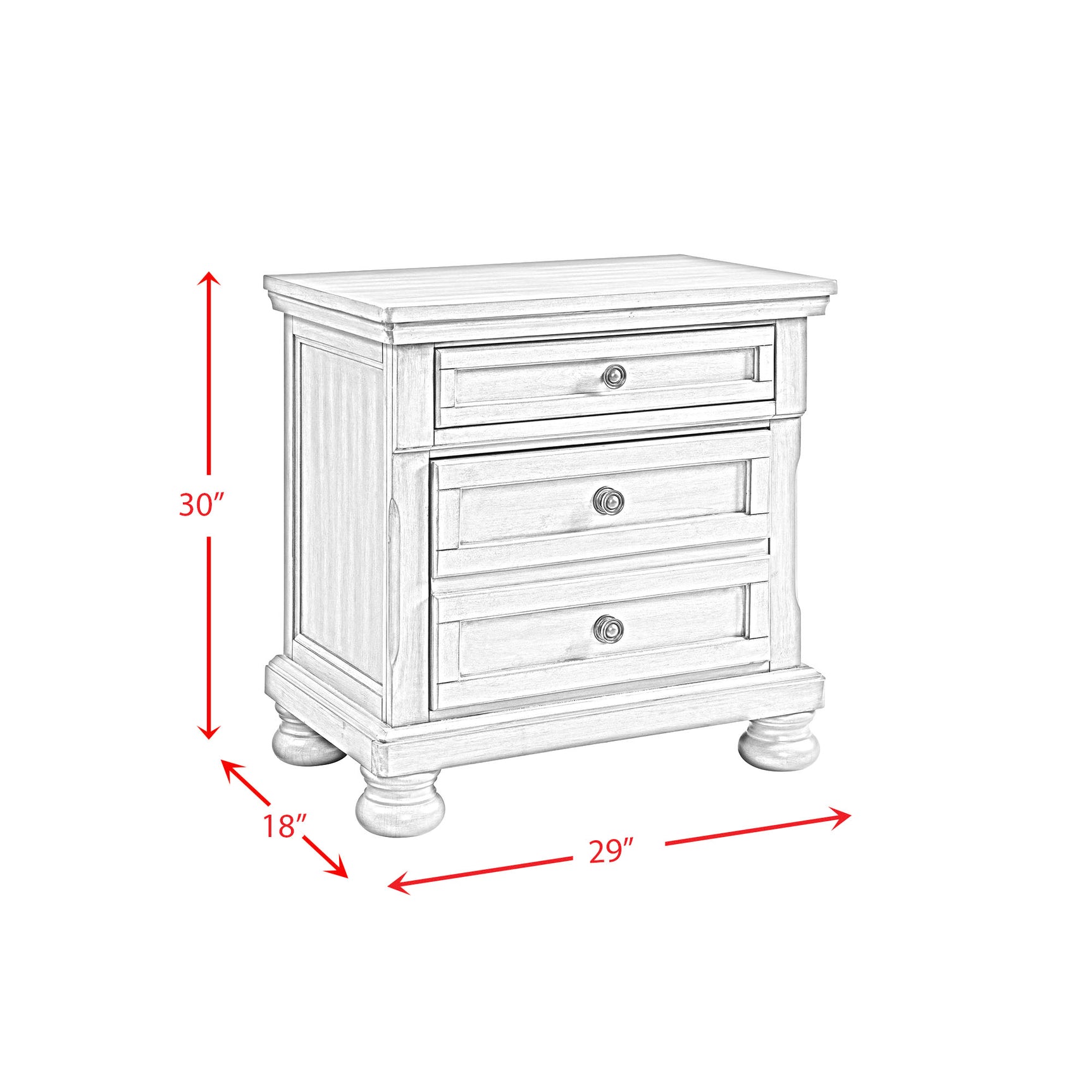 Kingston Nightstand W/Power