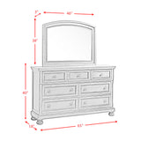 KINGSTON DRESSER & MIRROR - Tampa Furniture Outlet