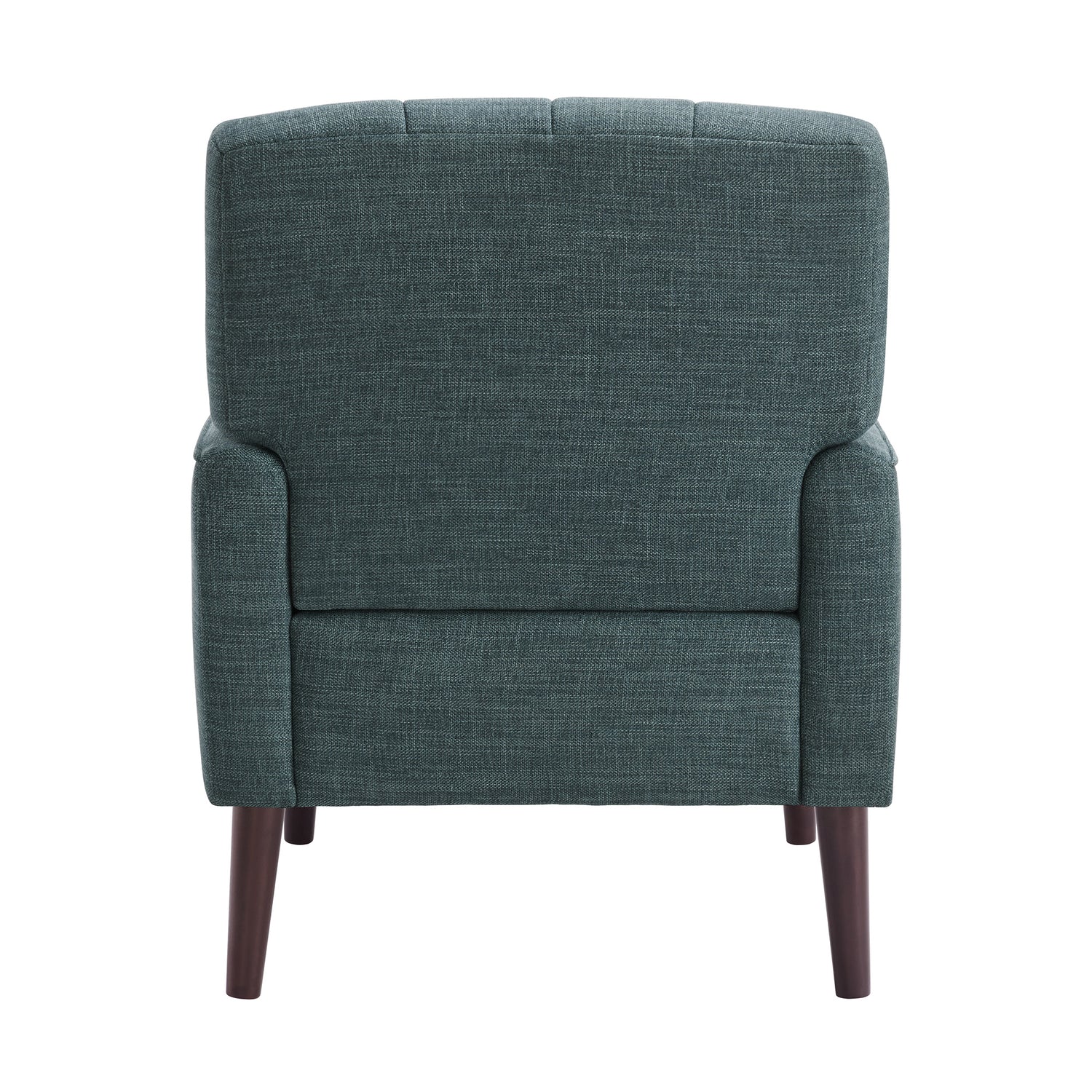 Kiwi Chair with Channel Back in Palmer Teal - Tampa Furniture Outlet