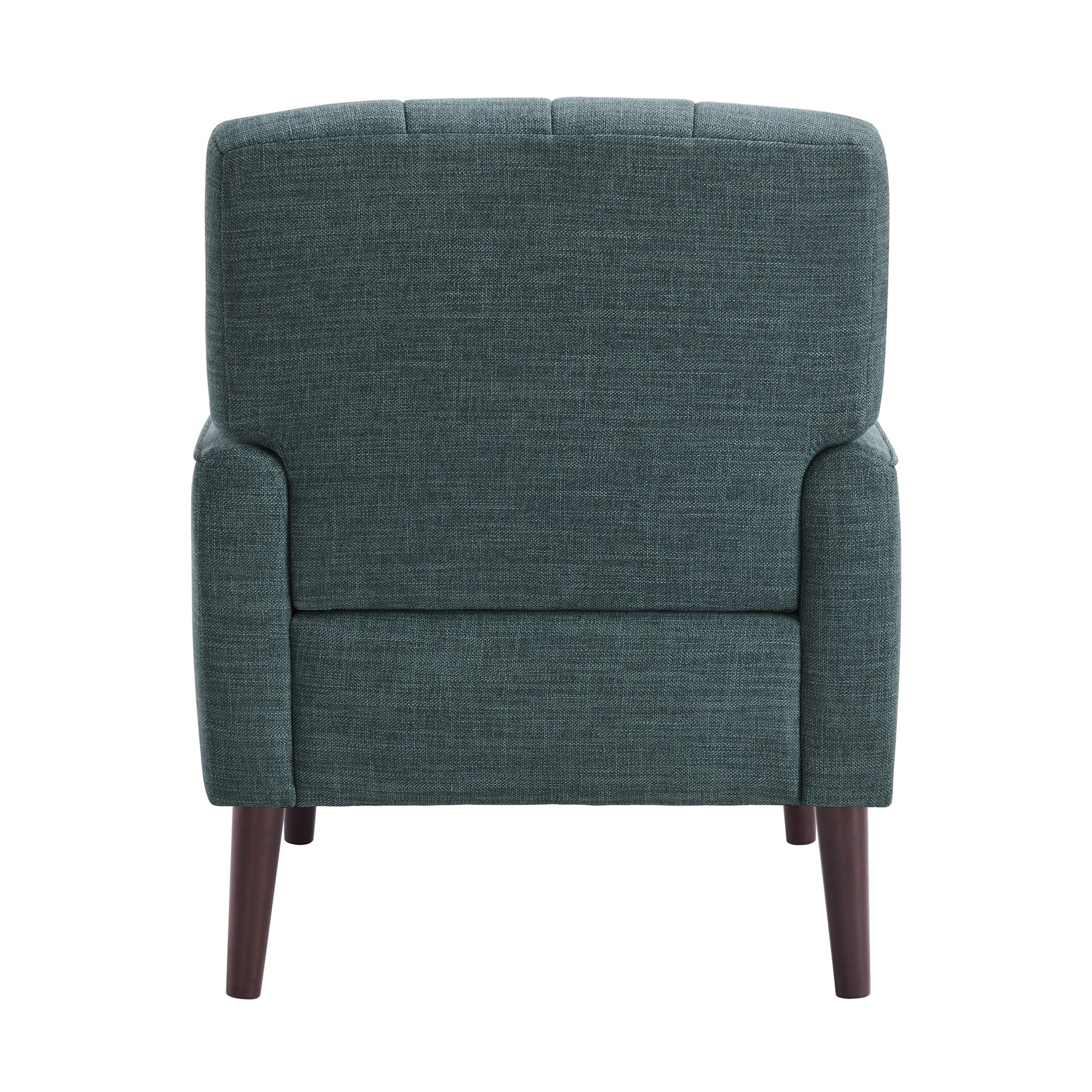 Kiwi Chair with Channel Back in Palmer Teal - Tampa Furniture Outlet