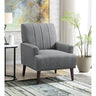 Kiwi Chair with Channel Back in Palmer Grey – SKU U-4410-4551-100C | Elements