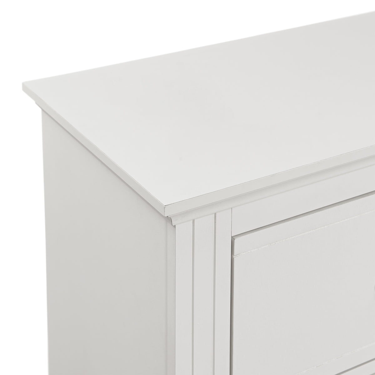 Kona Dresser and Mirror Set in White