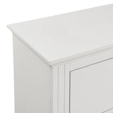 Kona 5-Drawer Chest in White
