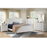 Kona King Panel Bed in White – SKU B-9340-7-KB | Elements